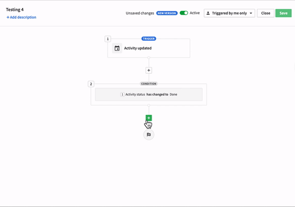 Cross-team collaboration Pipedrive automation workflow