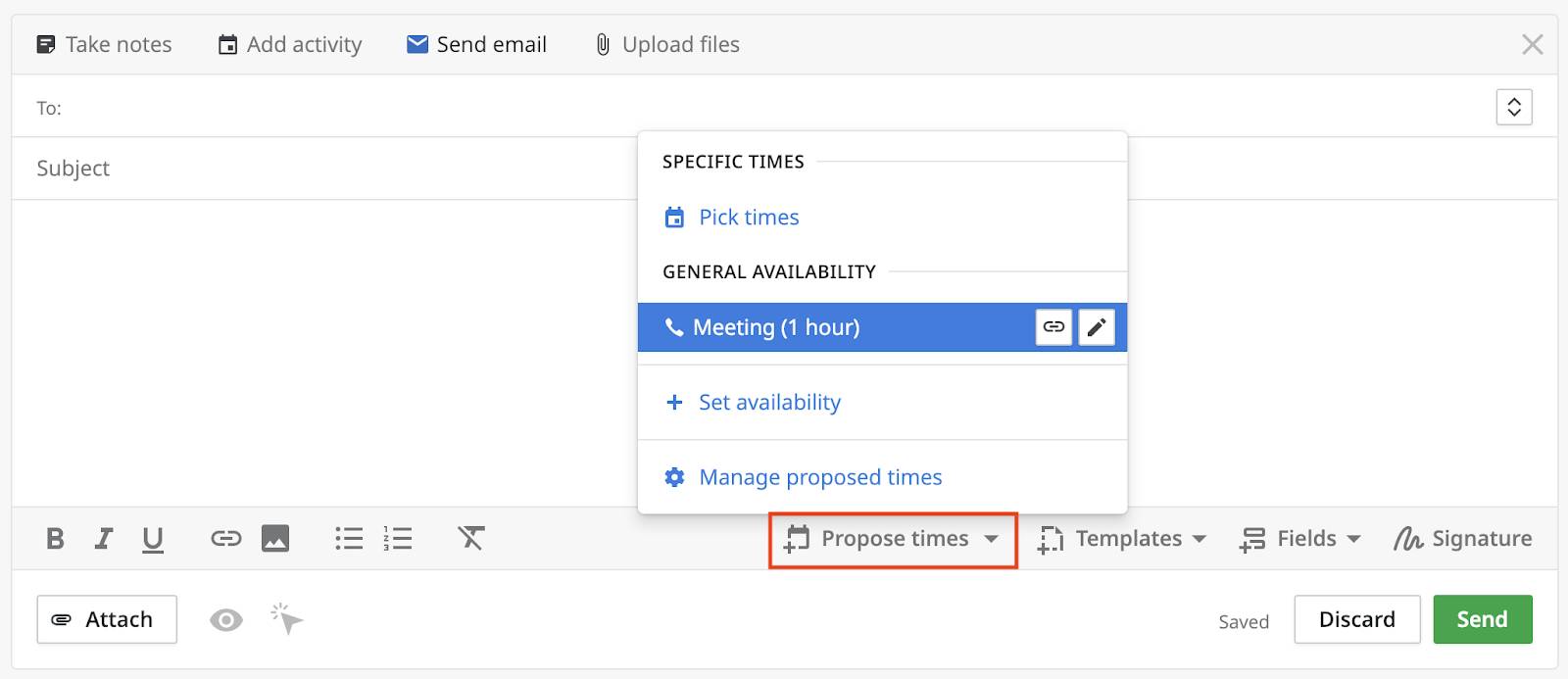 Real estate scheduling tool
