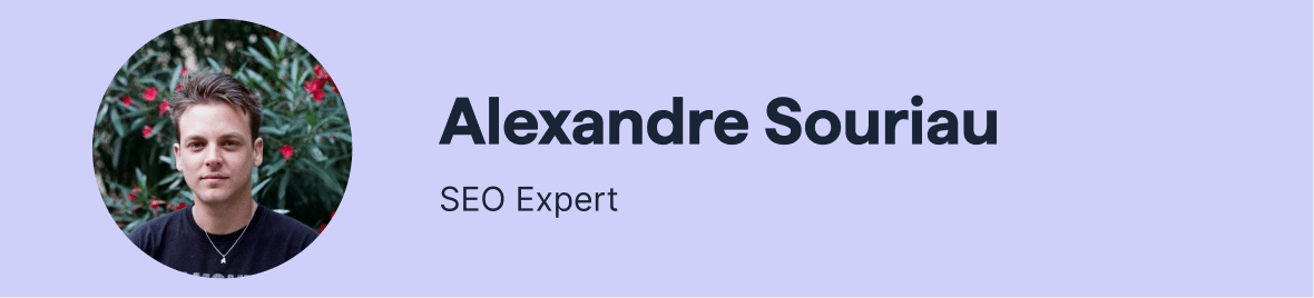 Blog Authors Alexandre Souriau