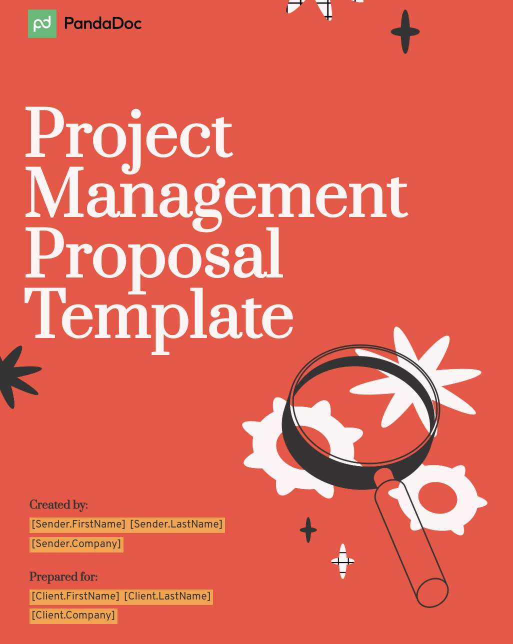 consulting proposal template Pipedrive design