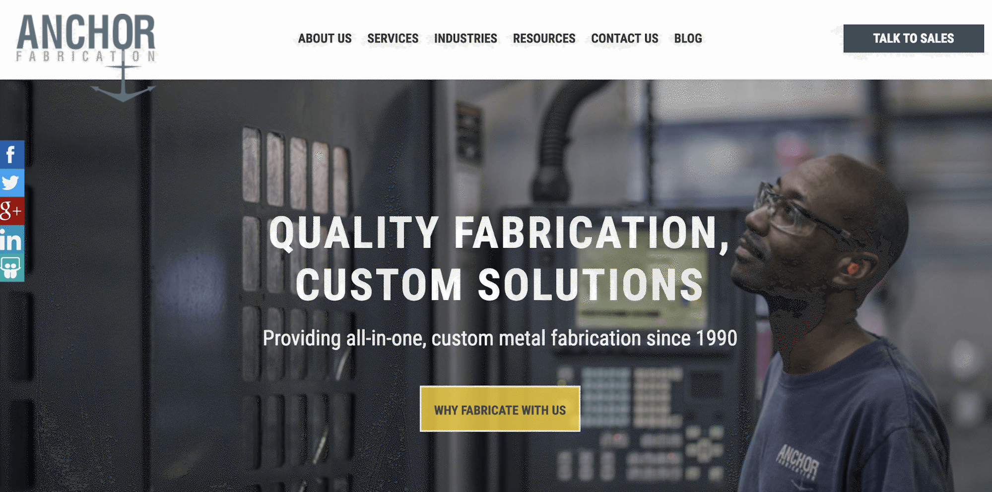 Anchor Fabrication Top of Funnel