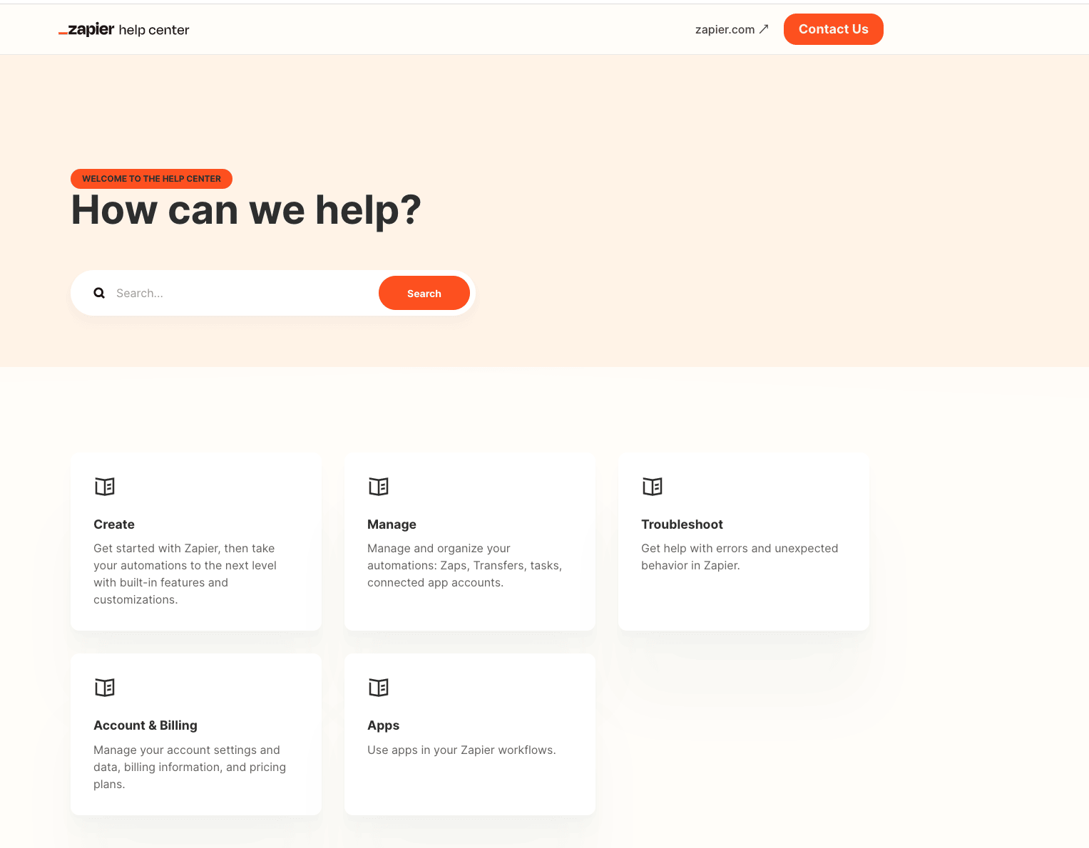 Zapier Knowledge base
